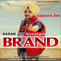 Karanjot released his/her new Punjabi song Brand-Karanjot
