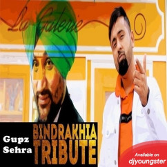 Gupz Sehra released his/her new Punjabi song Bindrakhia Tribute