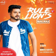 Balraj released his/her new Punjabi song Rule Of Lions