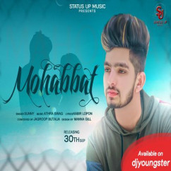 Sunny released his/her new Punjabi song Mohabbat