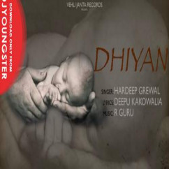 Hardeep Grewal released his/her new Punjabi song Dhiyan