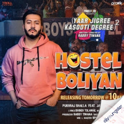 Pukhraj Bhalla released his/her new Punjabi song Hostel Bolyian ft Jasmeen Akhtar