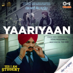 Sidhu Moosewala released his/her new Punjabi song Yaariyaan