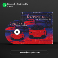 Angrej Ali released his/her new Punjabi song Downfall x Gurinder Rai